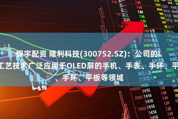 保宇配资 隆利科技(300752.SZ)：公司的LIPO创新工艺技术广泛应用于OLED屏的手机、手表、手环、平板等领域